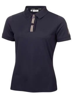 Calvin Klein Shirts|Womens Layla Short Sleeve Polo - Navy