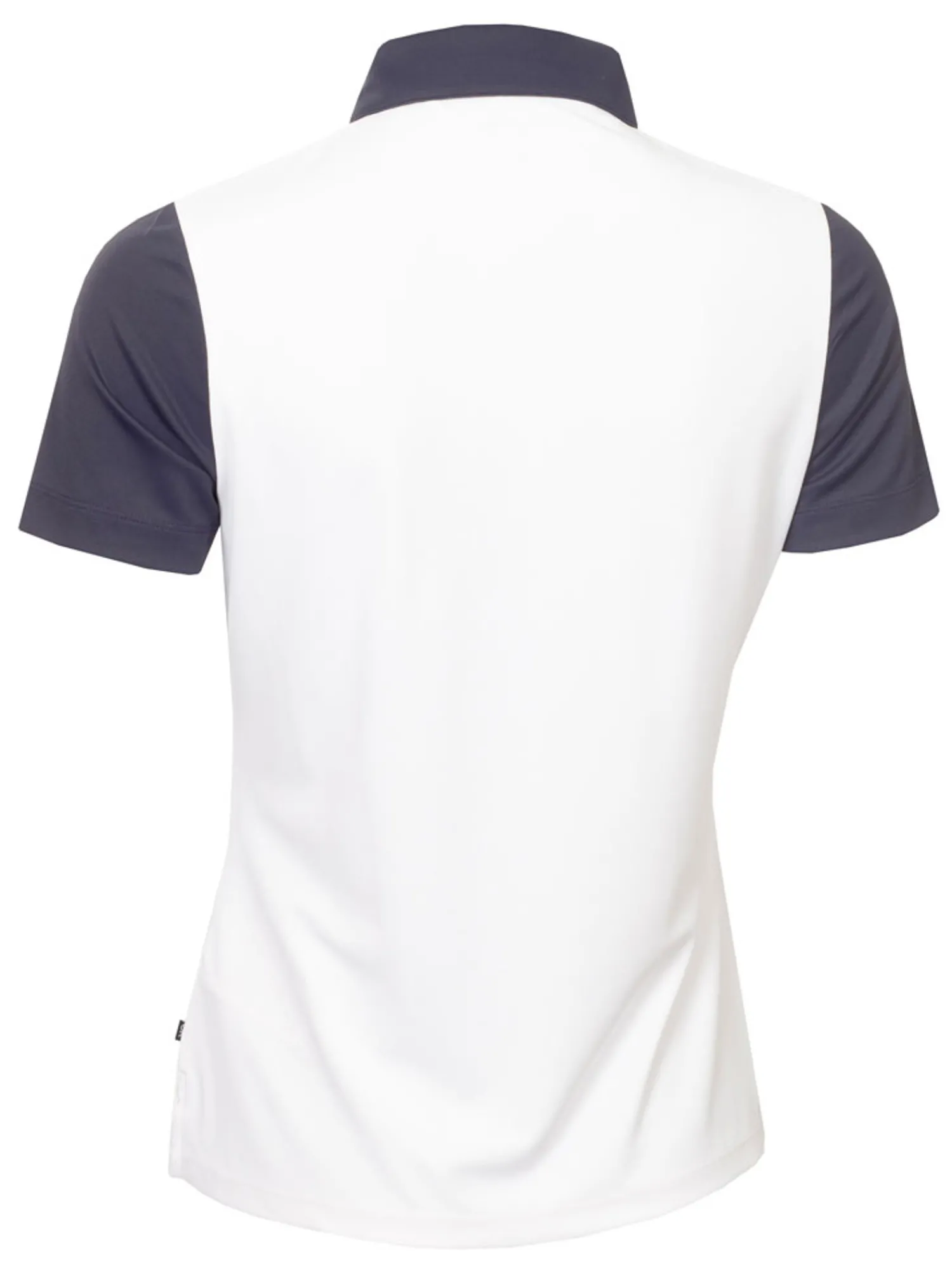 Calvin Klein Shirts|Womens Leigh Polo Shirt - White/Navy