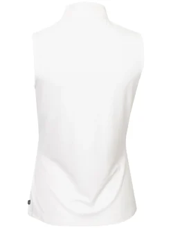 Calvin Klein Shirts|Womens Tattler Sleeveless Mock Neck Top - White