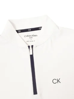 Calvin Klein Shirts|Womens Tattler Sleeveless Mock Neck Top - White