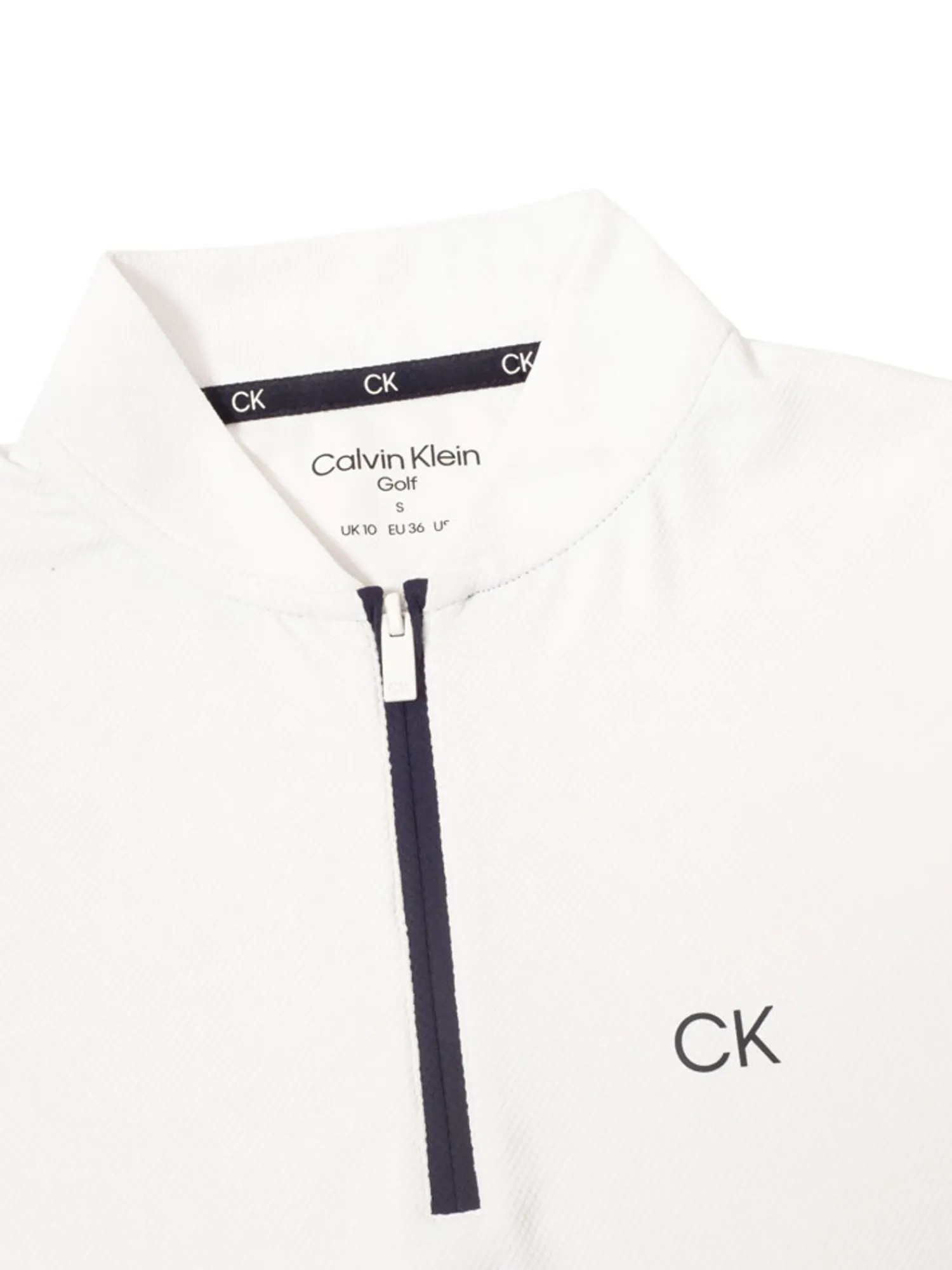 Calvin Klein Shirts|Womens Tattler Sleeveless Mock Neck Top - White