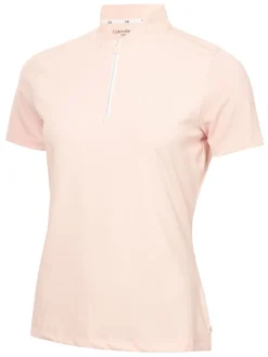 Calvin Klein Shirts|Womens Tattler Mock Neck Top - Shell Pink