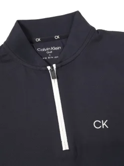 Calvin Klein Shirts|Womens Tattler Mock Neck Top - Navy