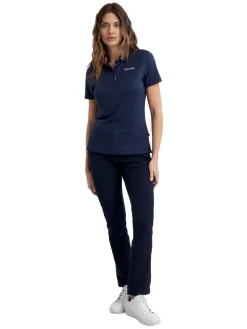 Calvin Klein Shirts|Womens Vesey Short Sleeve Polo - Navy