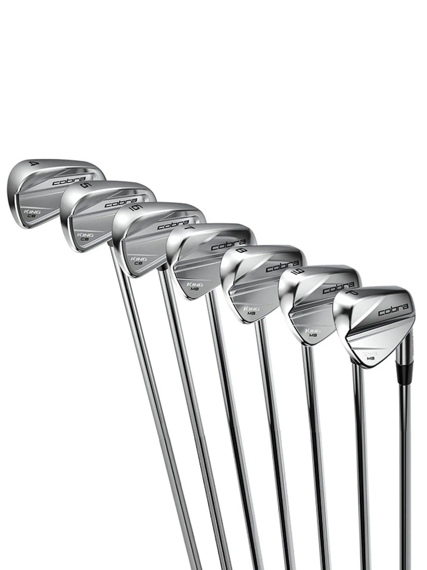 Cobra Iron Sets|King CB MB Combo Set - Steel Shaft
