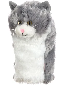 Daphne Club Covers|Grey & White Cat Headcover