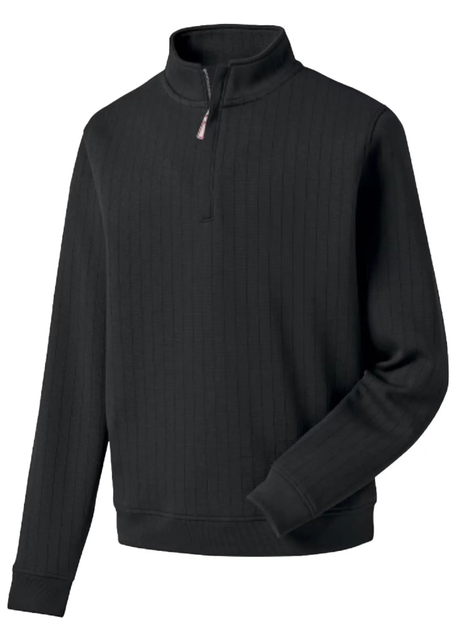 FootJoy Jumpers|Drop Needle Pullover - Black