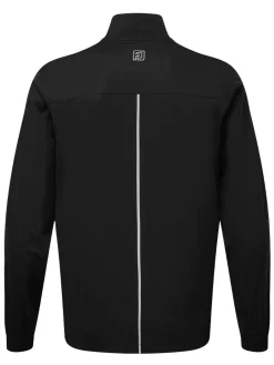 FootJoy Wind & Rain Wear|HydroKnit Rain Jacket - Black