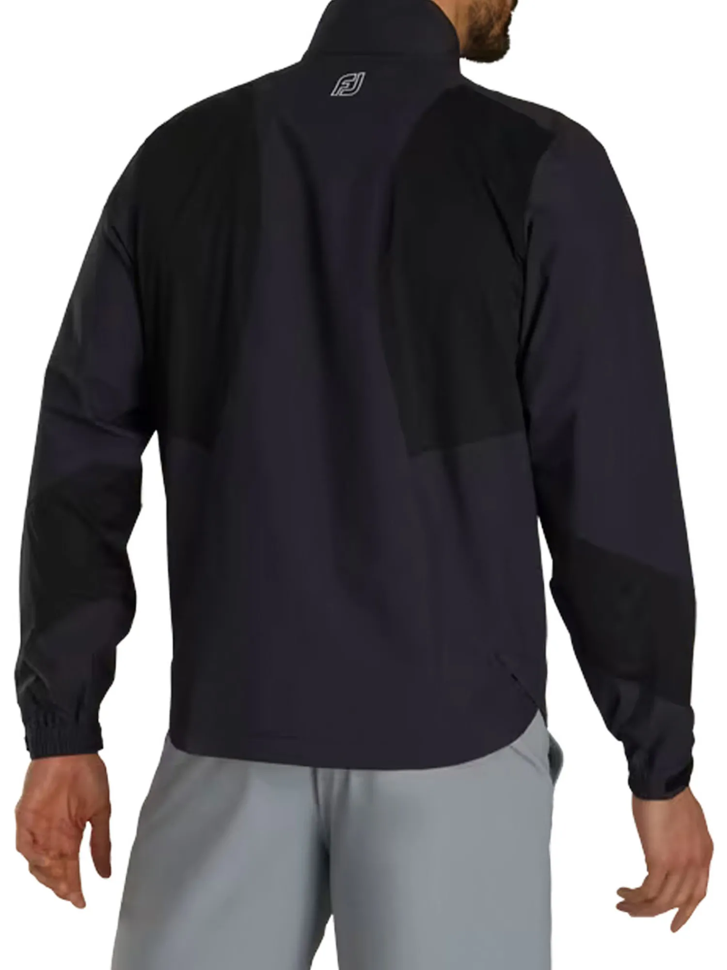FootJoy Wind & Rain Wear|HydroLite X Rain Jacket - Black