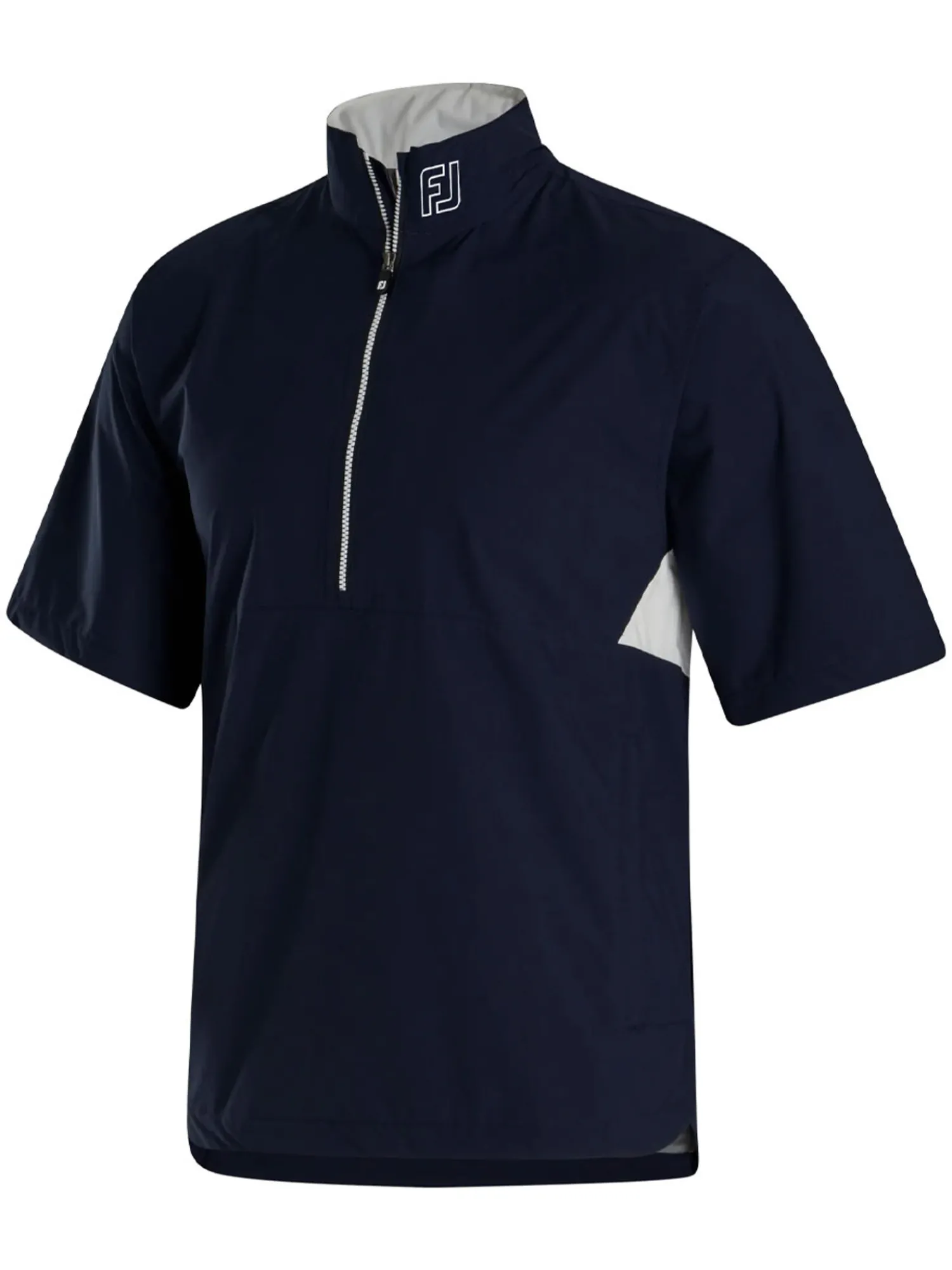 FootJoy Wind & Rain Wear|HydroLite X Short Sleeve Rain Jacket - Navy