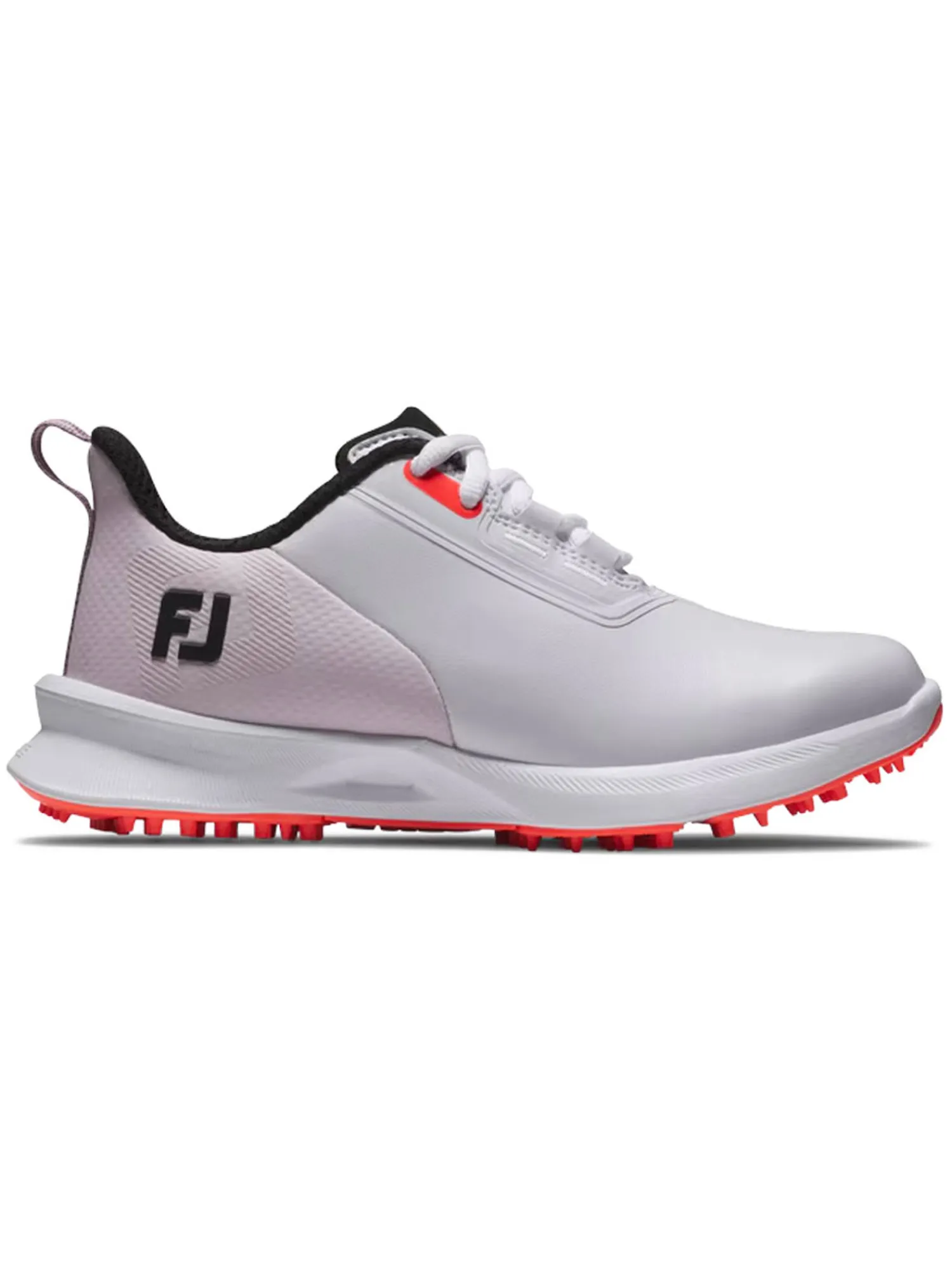 FootJoy Junior Golf Shoes|Junior Girls Fuel Golf Shoes - White/Pink/Coral