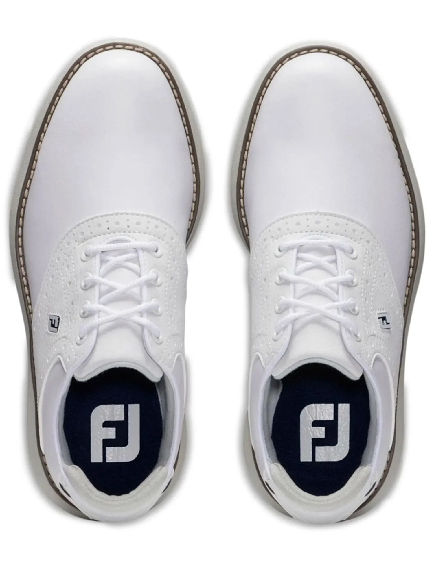 FootJoy Junior Golf Shoes|Junior Traditions Golf Shoes - White