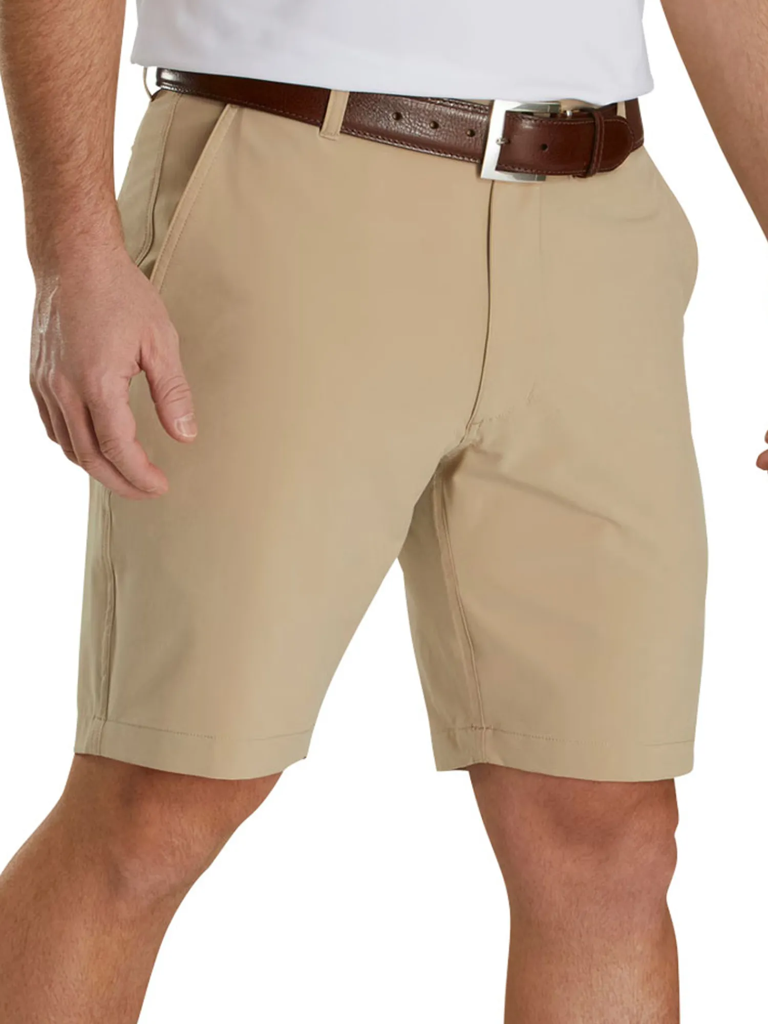 FootJoy Shorts|Lightweight Tech Shorts (Tapered Fit) - Khaki