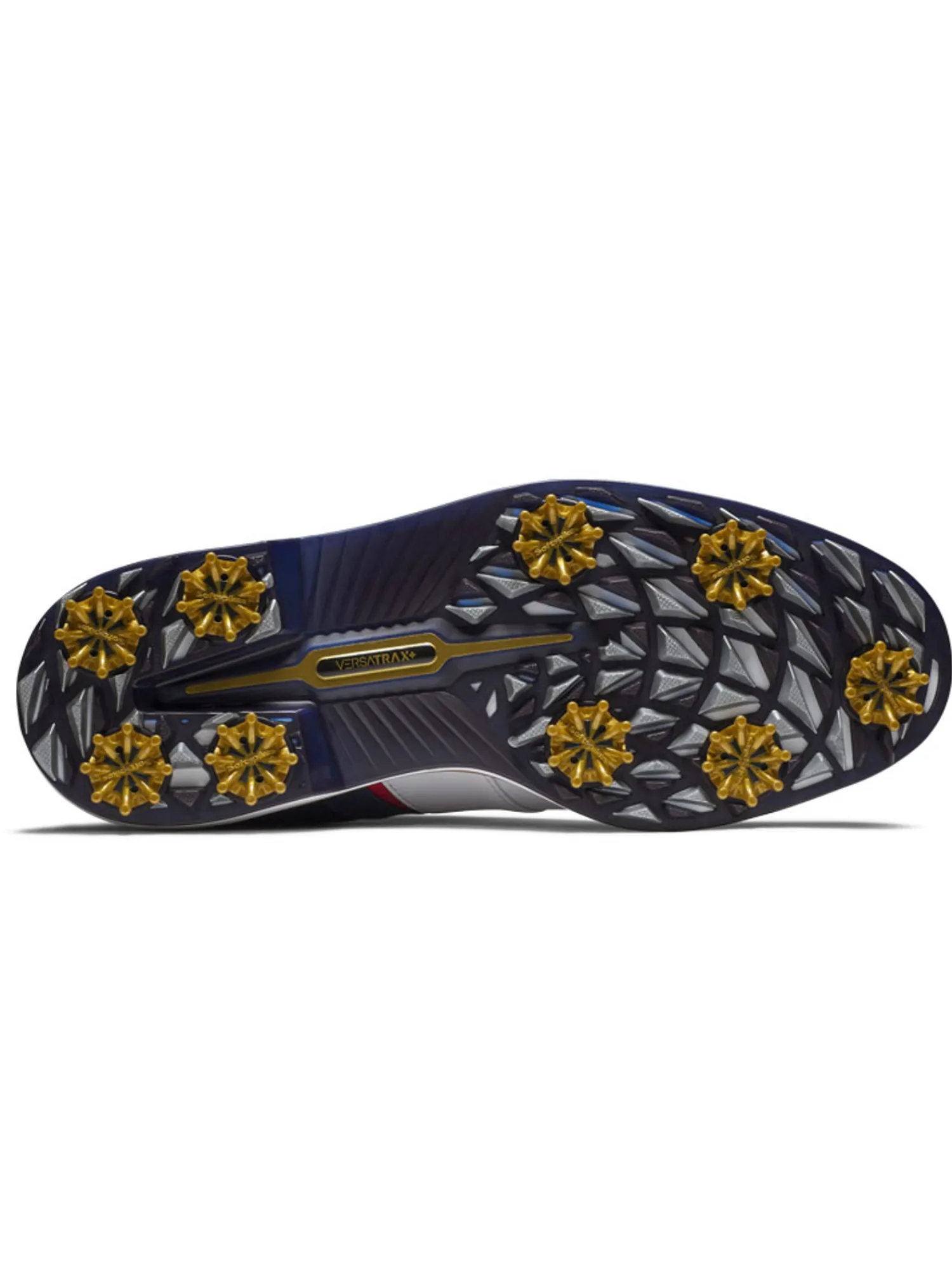 FootJoy Mens Golf Shoes|Premiere Series Packard Liberty Limited Edition Golf Shoes - White/Navy