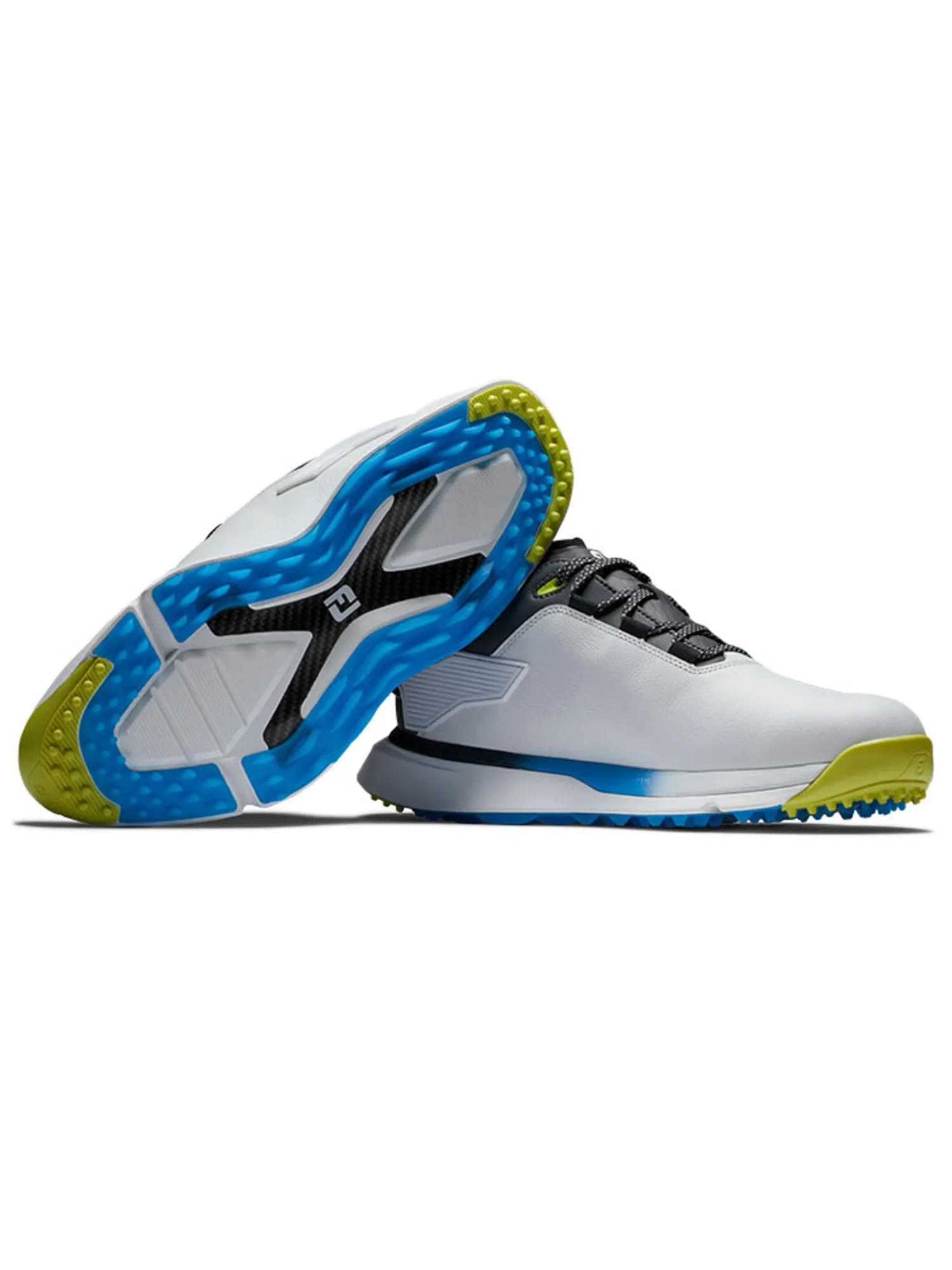 FootJoy Mens Golf Shoes|Pro SLX Carbon Golf Shoes - White/Black