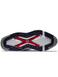 FootJoy Mens Golf Shoes|Pro SLX Golf Shoes - White/Navy/Red