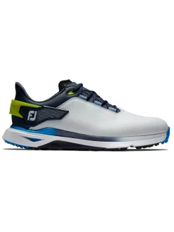 FootJoy Mens Golf Shoes|Pro SLX Golf Shoes - White/Navy