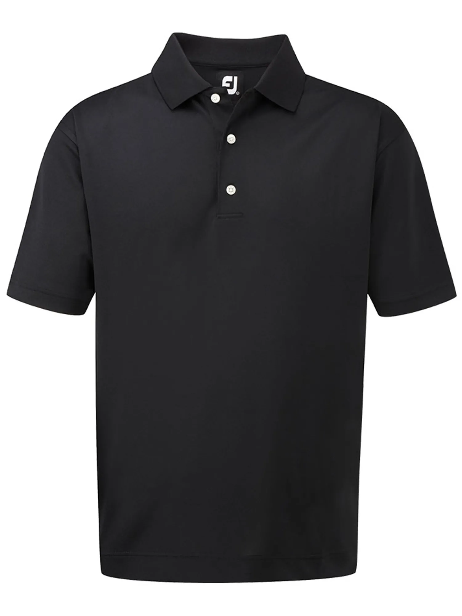FootJoy Shirts|Stretch Pique Golf Shirt - Black