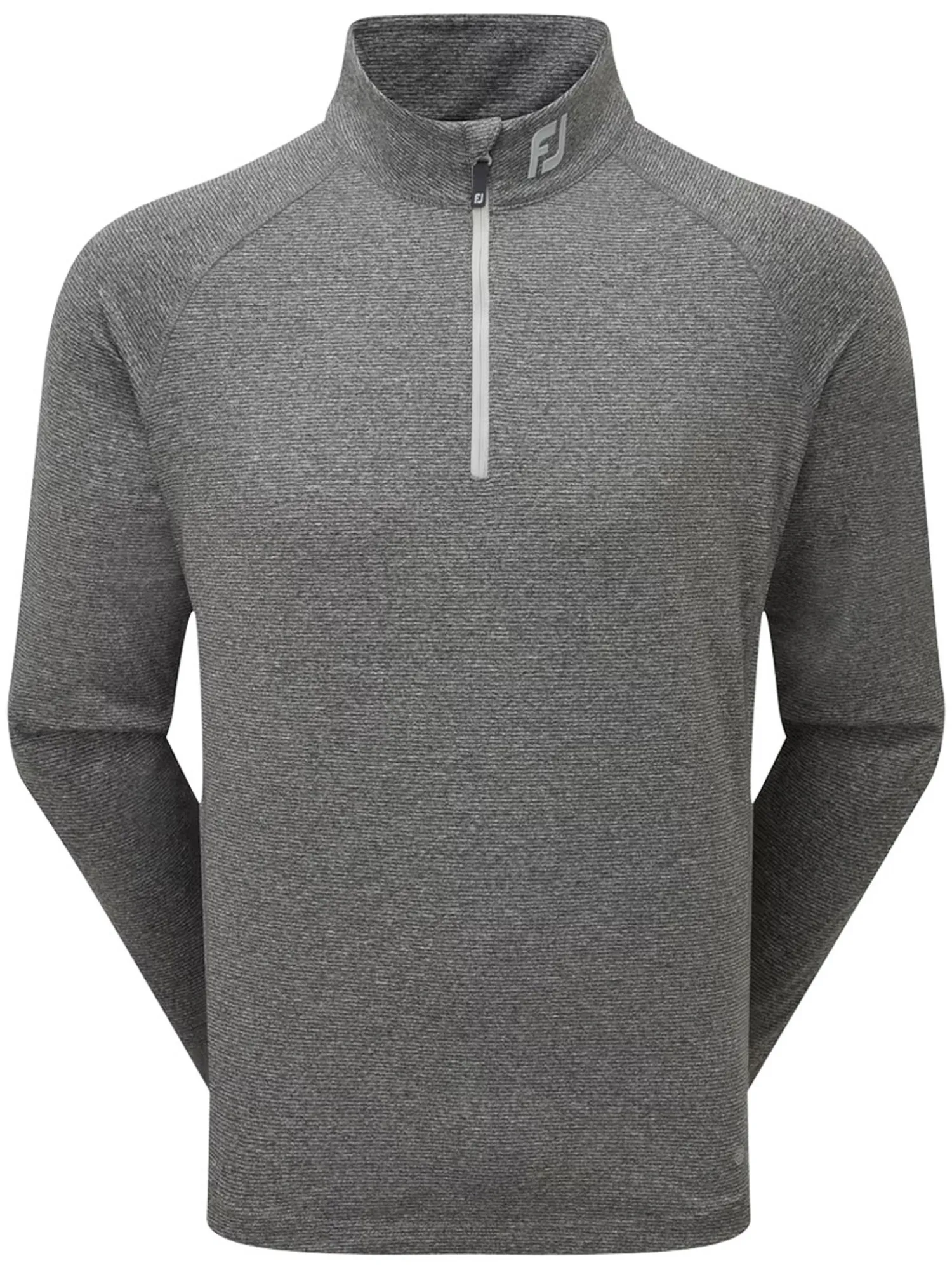 FootJoy Jumpers|Thermoseries Brushed Back Midlayer (Athletic Fit) - Black