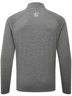 FootJoy Jumpers|Thermoseries Brushed Back Midlayer (Athletic Fit) - Black