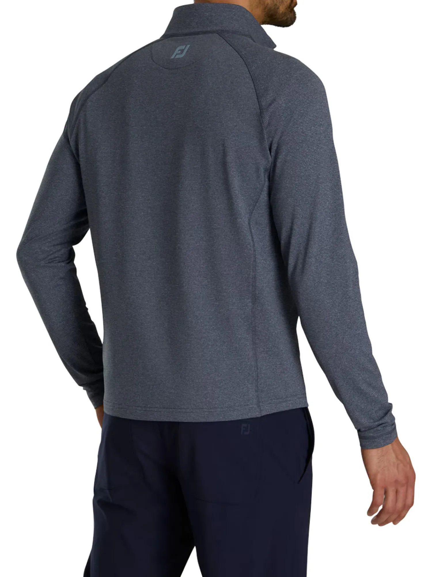 FootJoy Jumpers|Thermoseries Brushed Back Midlayer (Athletic Fit) - Navy