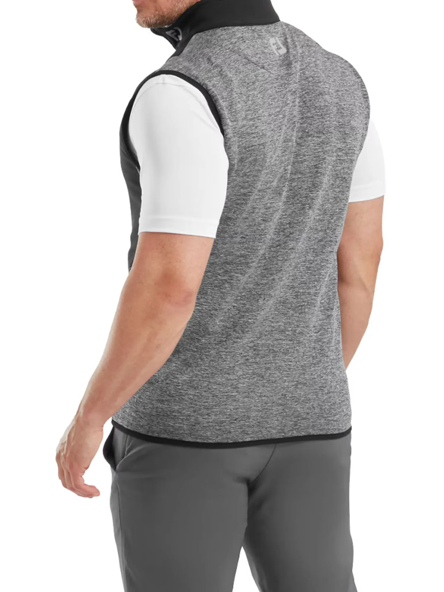 FootJoy Vests|Thermoseries Hybrid Vest (Athletic Fit) - Black
