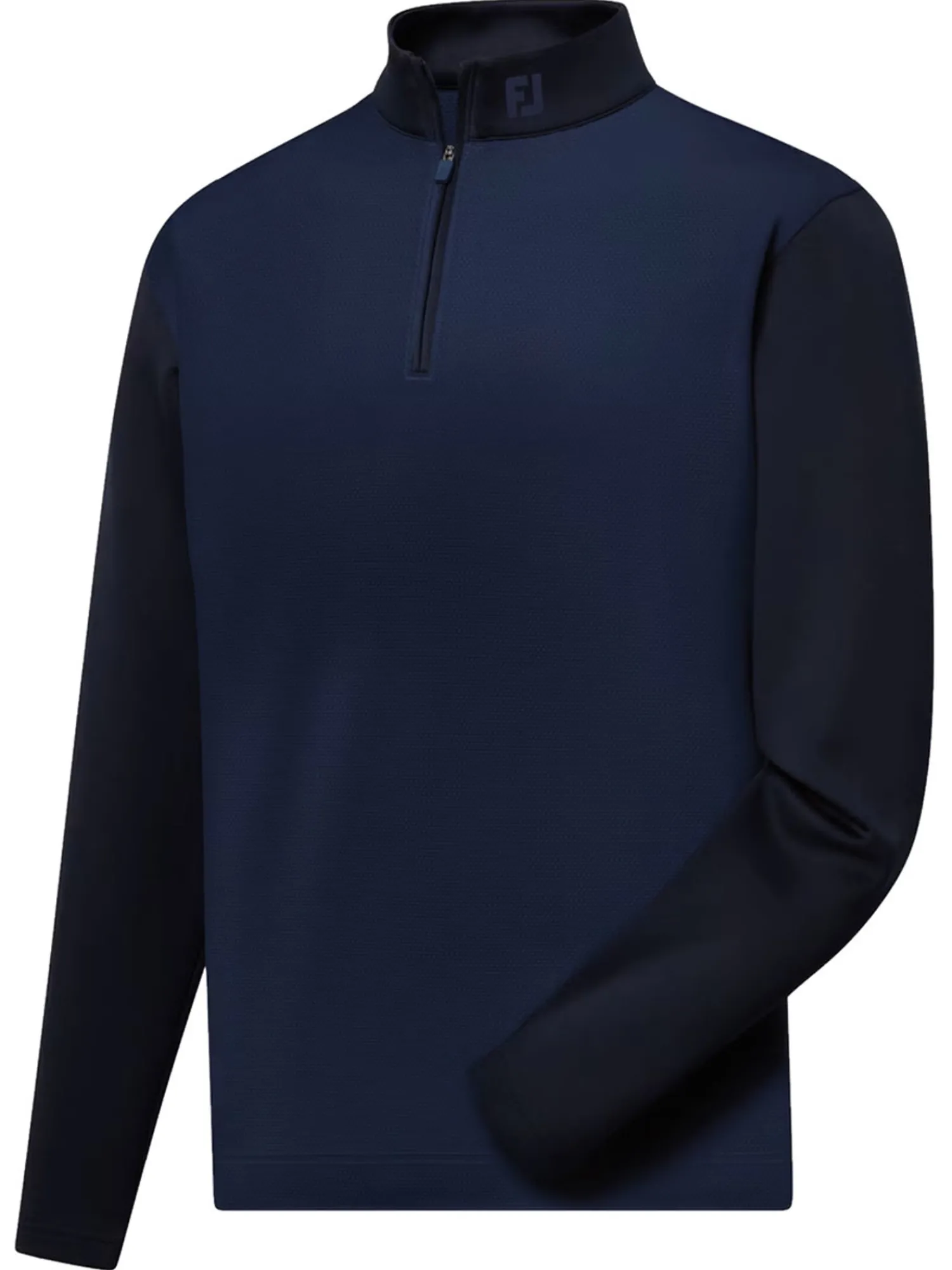 FootJoy Jumpers|Tonal Block Pullover (Athletic Fit) - Navy