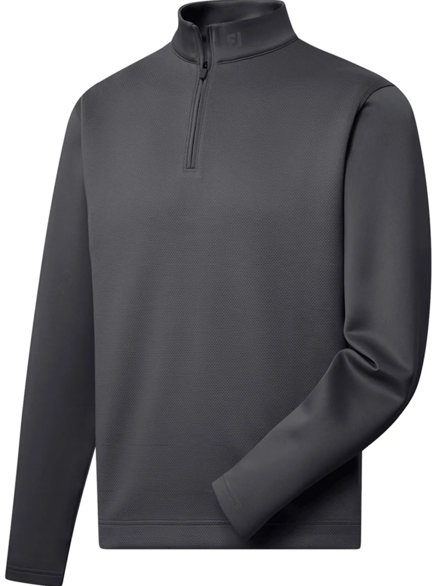 FootJoy Jumpers|Tonal Block Pullover (Athletic Fit) - Charcoal