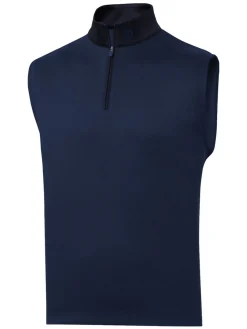 FootJoy Vests|Tonal Block Vest - Navy