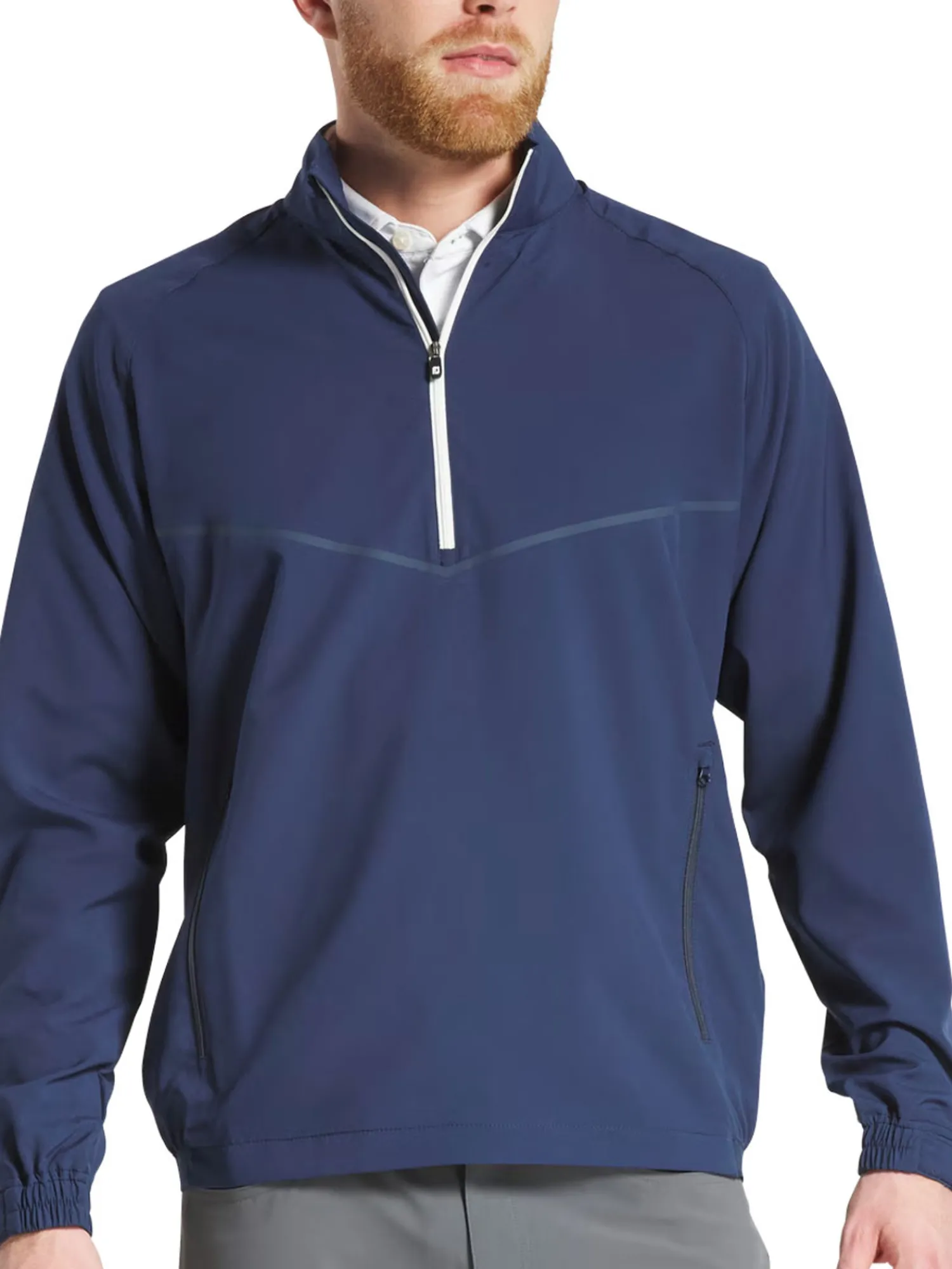 FootJoy Wind & Rain Wear|Zephyr Windshirt - Navy