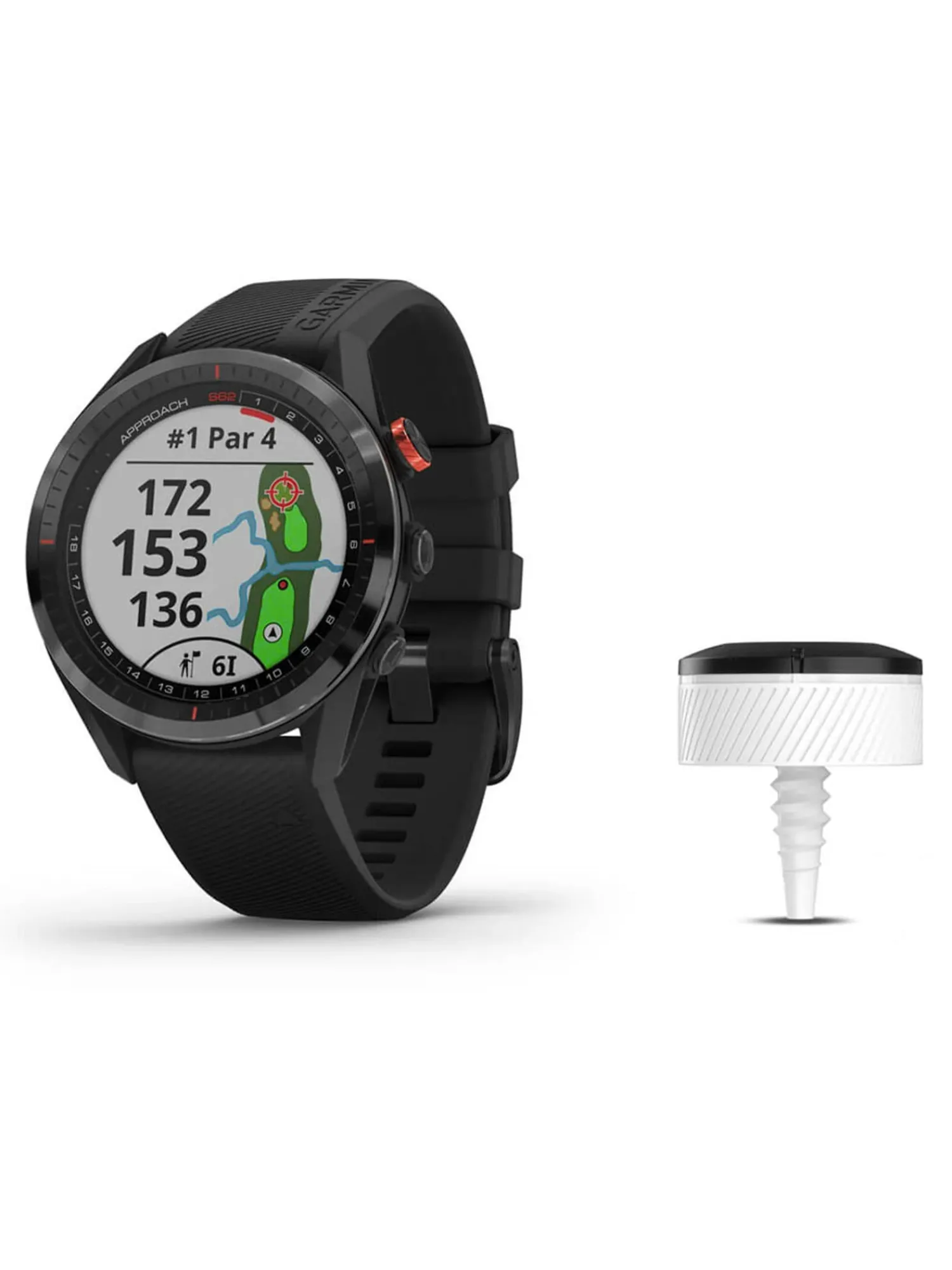 Garmin Gps Units|Game Tracking & Swing Analysers|Approach S62 / CT10 Bundle - Black