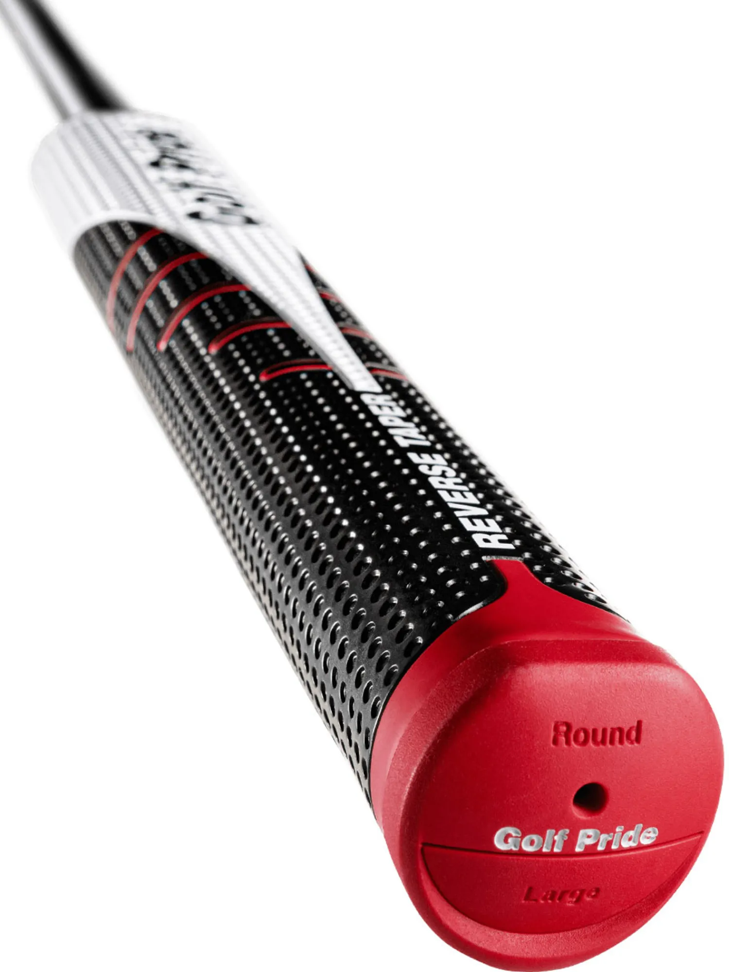 Golf Pride Putter Grips|Reverse Taper Round Putter Grip - Black/White