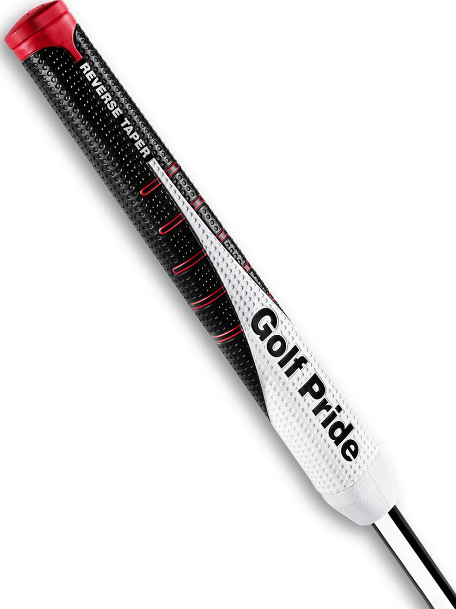 Golf Pride Putter Grips|Reverse Taper Round Putter Grip - Black/White