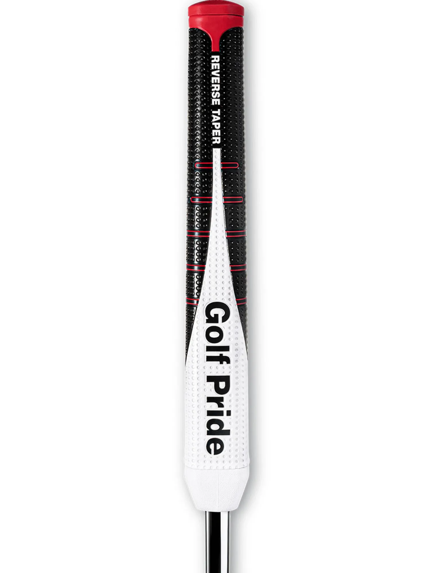 Golf Pride Putter Grips|Reverse Taper Round Putter Grip - Black/White