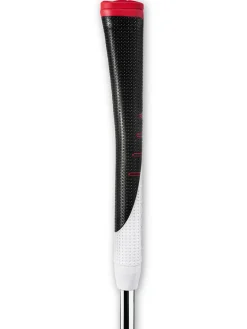 Golf Pride Putter Grips|Reverse Taper Pistol Putter Grip - Back/White Black/White