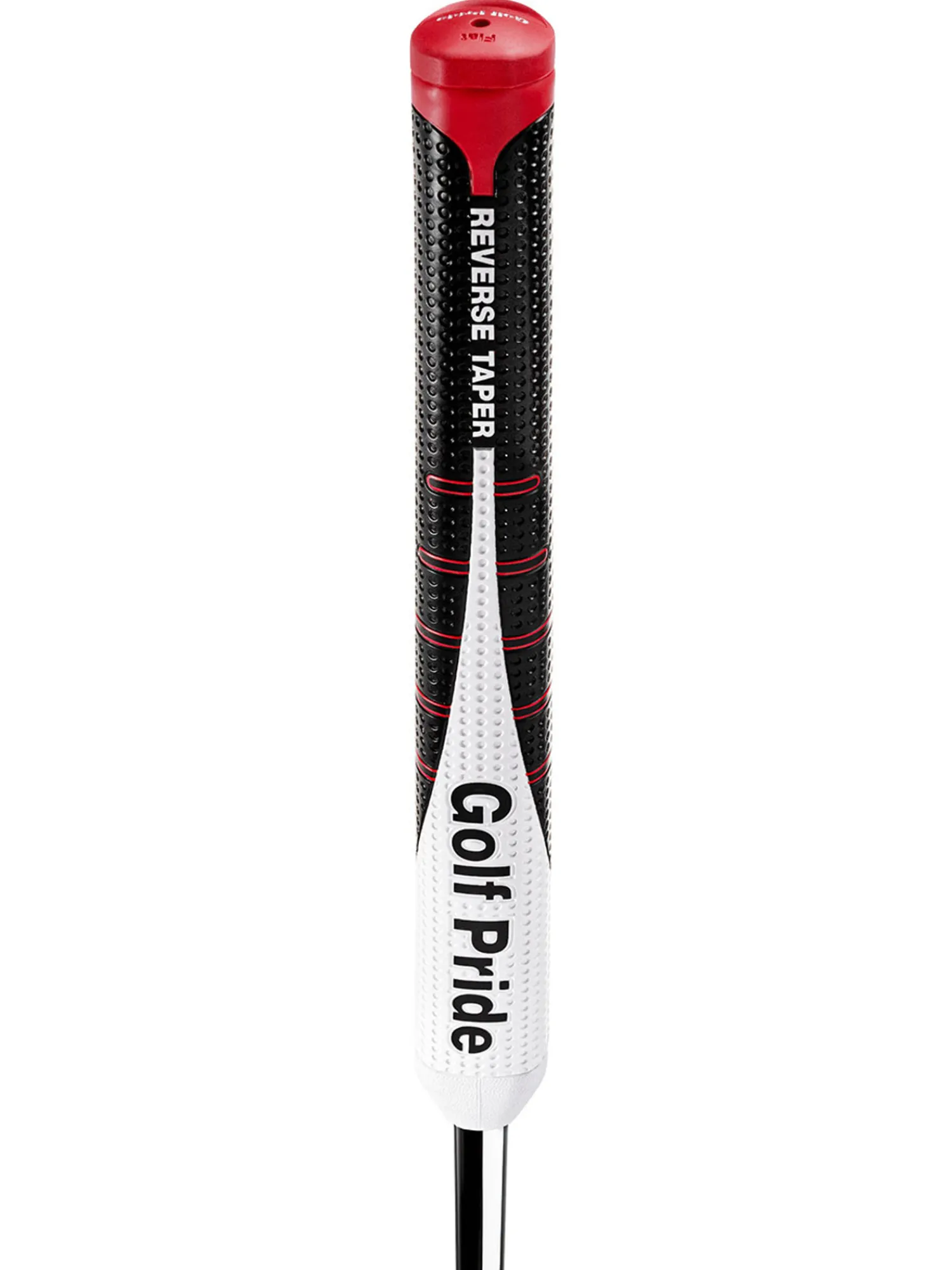 Golf Pride Putter Grips|Reverse Taper Flat Putter Grip - Black/White