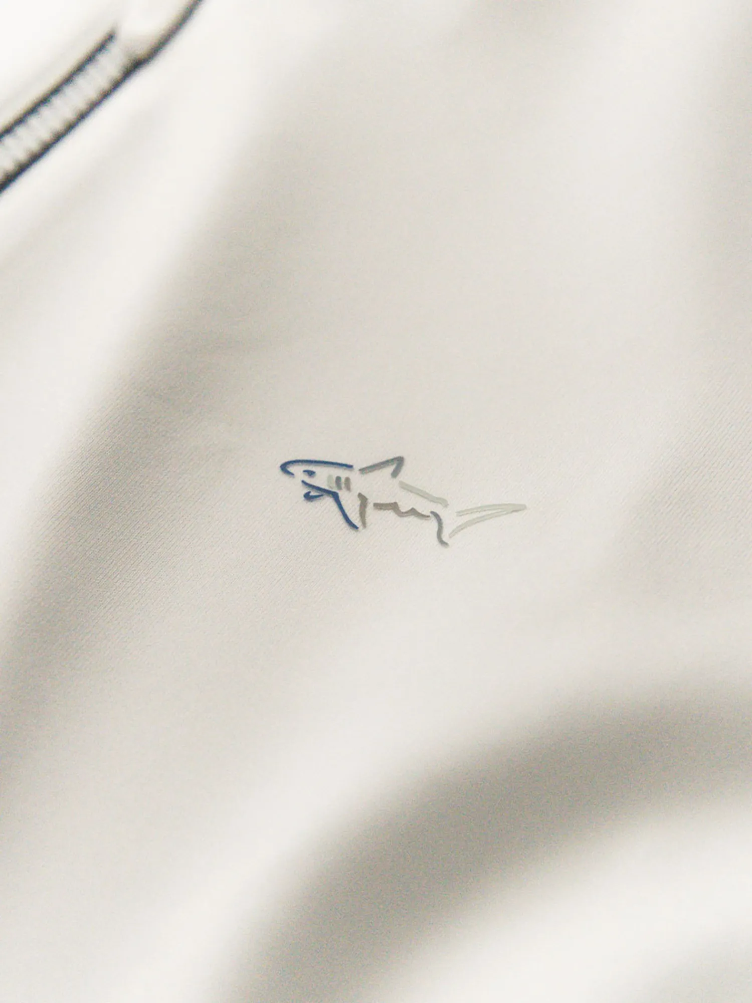 Greg Norman Clearance Clothing|1/4 Zip Pullover - White