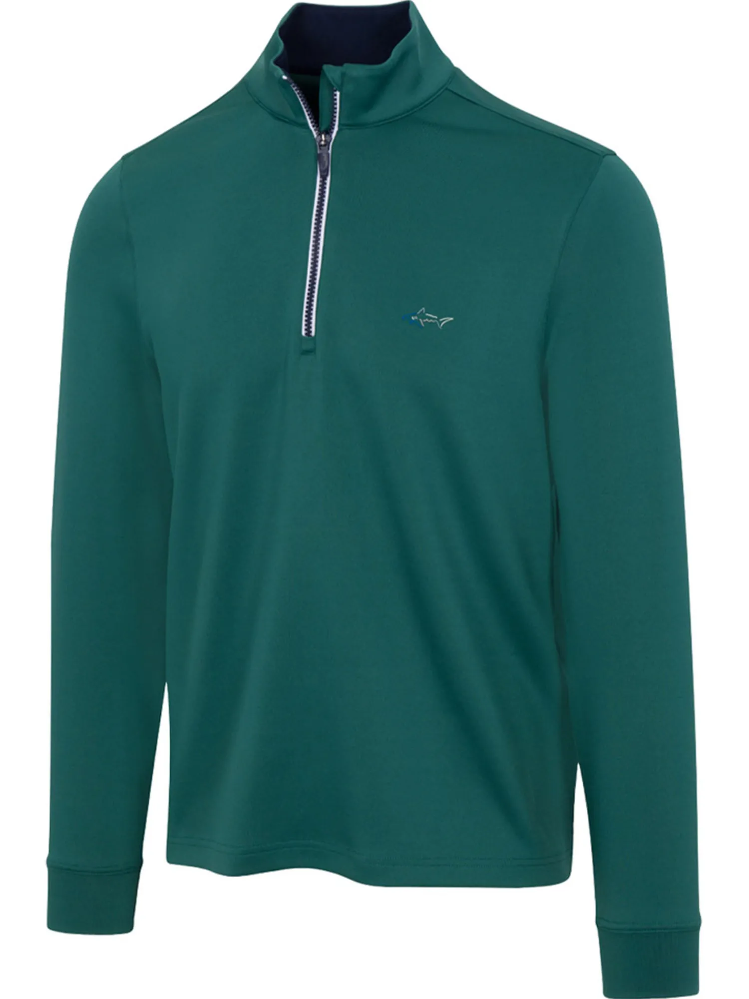 Greg Norman Clearance Clothing|1/4 Zip Pullover - Jasper Green