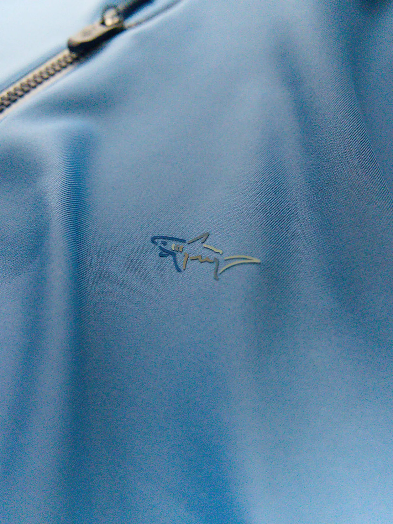 Greg Norman Jumpers|Clearance Clothing|1/4 Zip Pullover - Blue Cloud