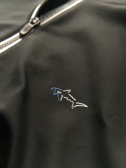 Greg Norman Clearance Clothing|1/4 Zip Pullover - Black