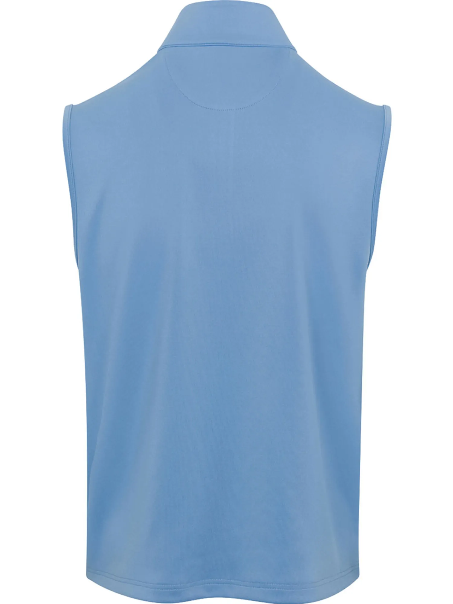 Greg Norman Clearance Clothing|1/4 Zip Vest - Blue Cloud