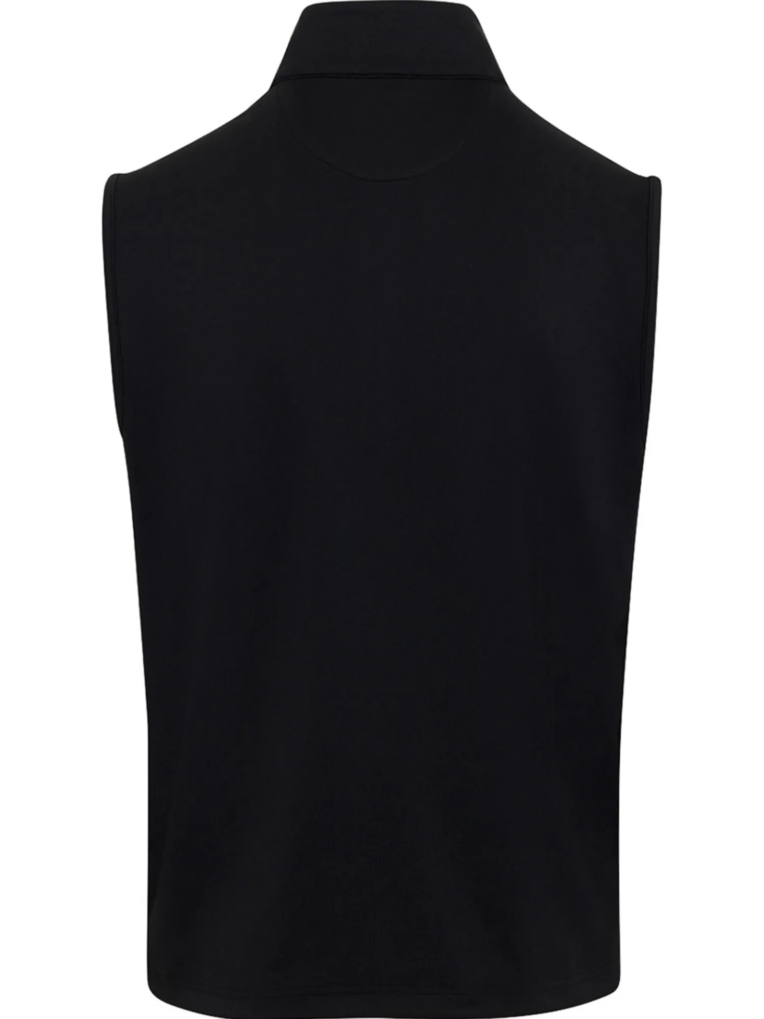 Greg Norman Clearance Clothing|1/4 Zip Vest - Black