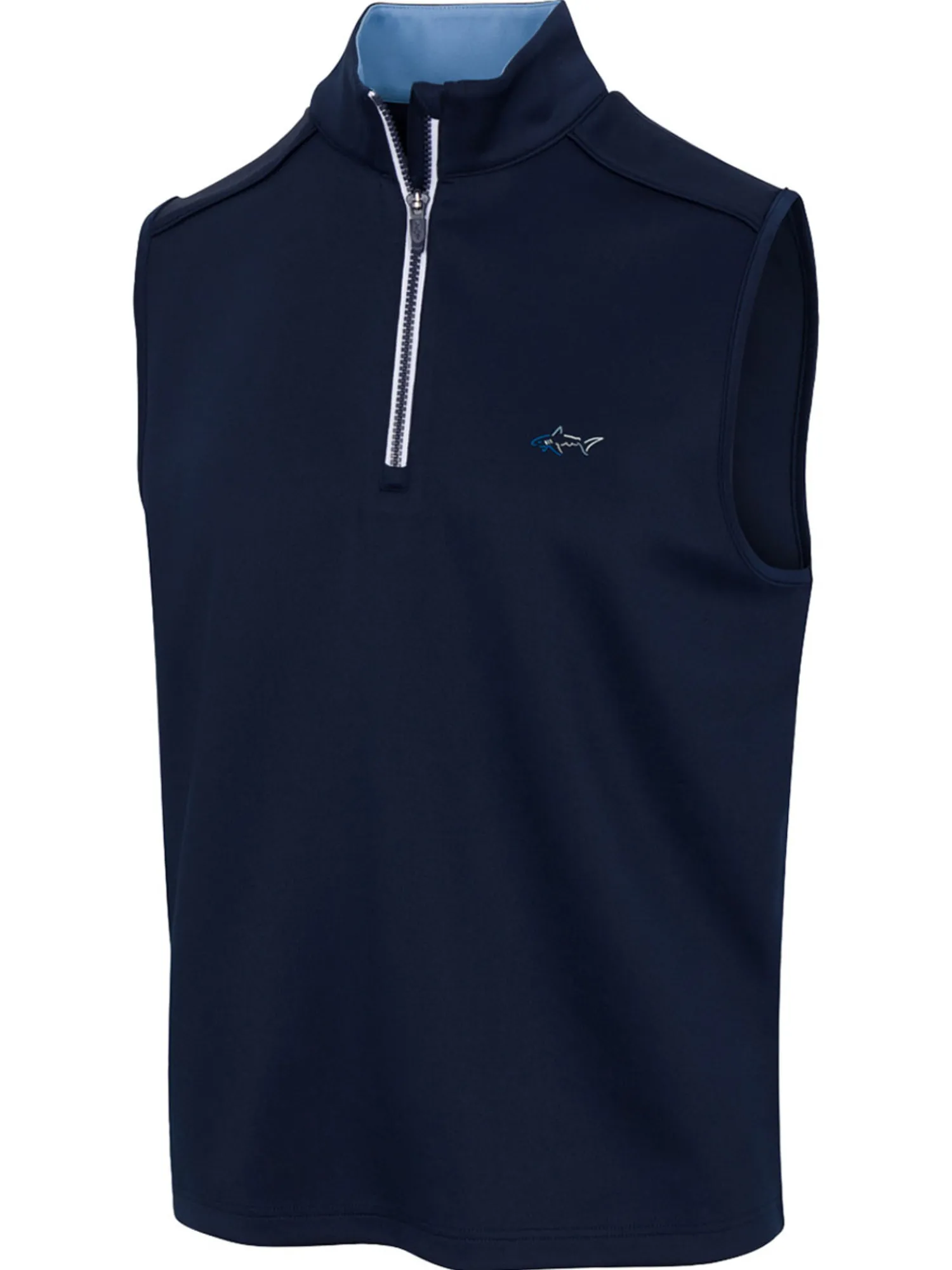 Greg Norman Clearance Clothing|1/4 Zip Vest - Navy