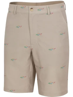 Greg Norman Clearance Clothing|Classic Shark 9.5-Inch Tech Short - Bamboo