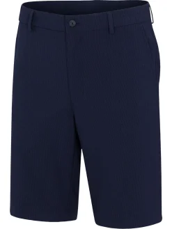 Greg Norman Clearance Clothing|Seersucker Solid 9.5" Short - Navy