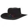 Greg Norman Hats|Signature Straw Hat - Black