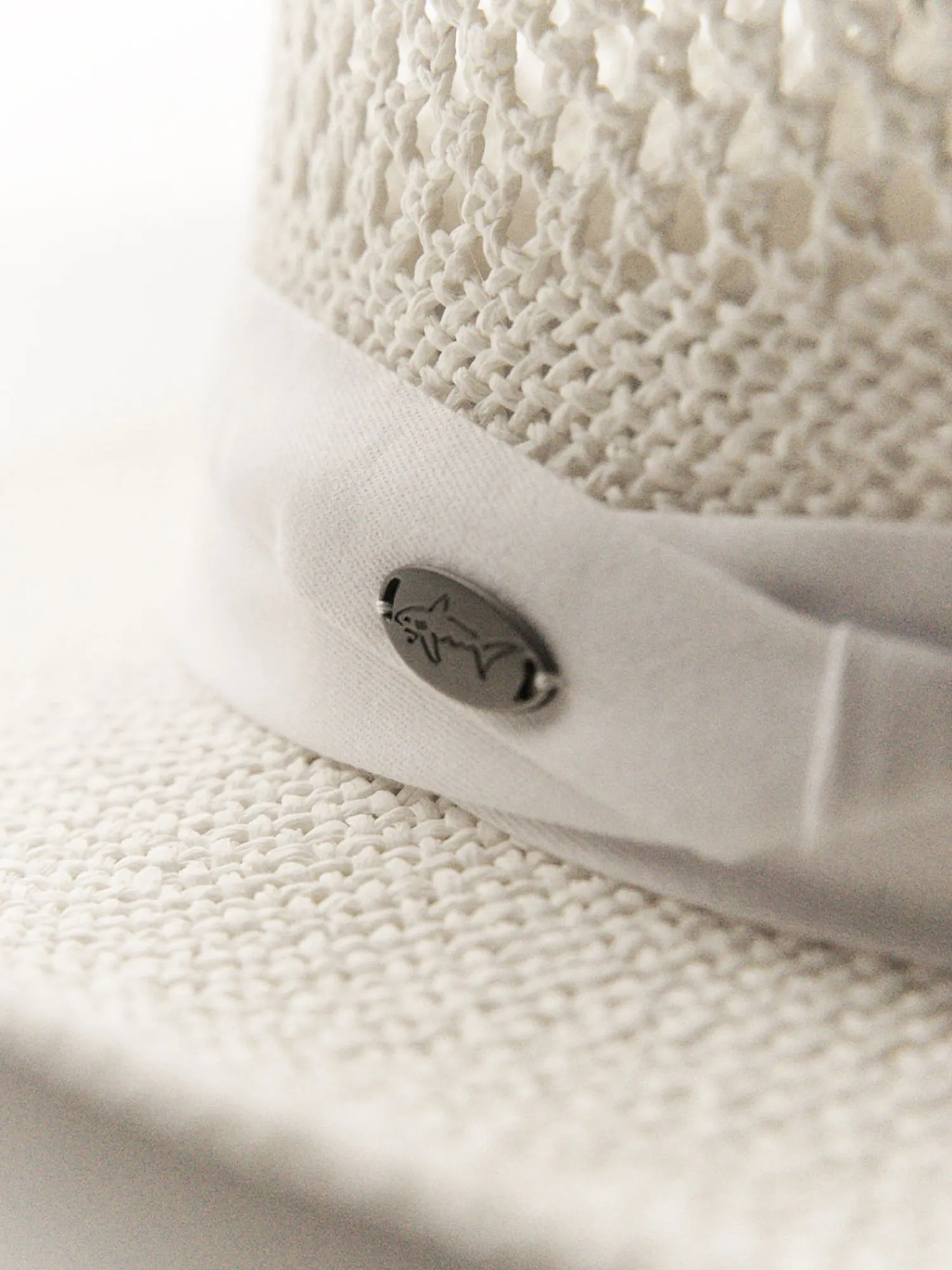 Greg Norman Hats|Signature Straw Hat - White