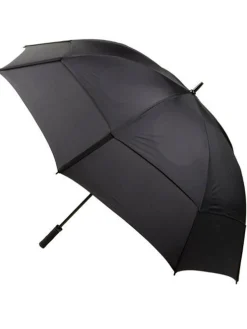 Gustbuster Umbrellas|Pro Series Gold Umbrella 68 Inch Black