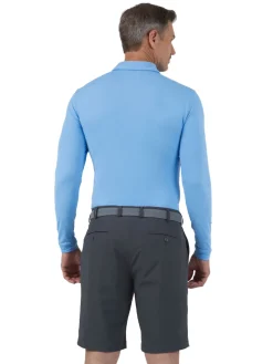 IBKUL Shirts|Men's Long Sleeve Polo - Peri