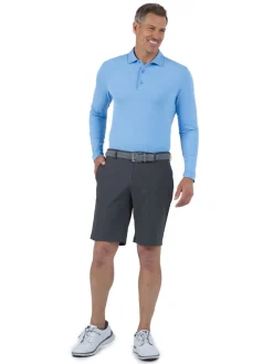 IBKUL Shirts|Men's Long Sleeve Polo - Peri